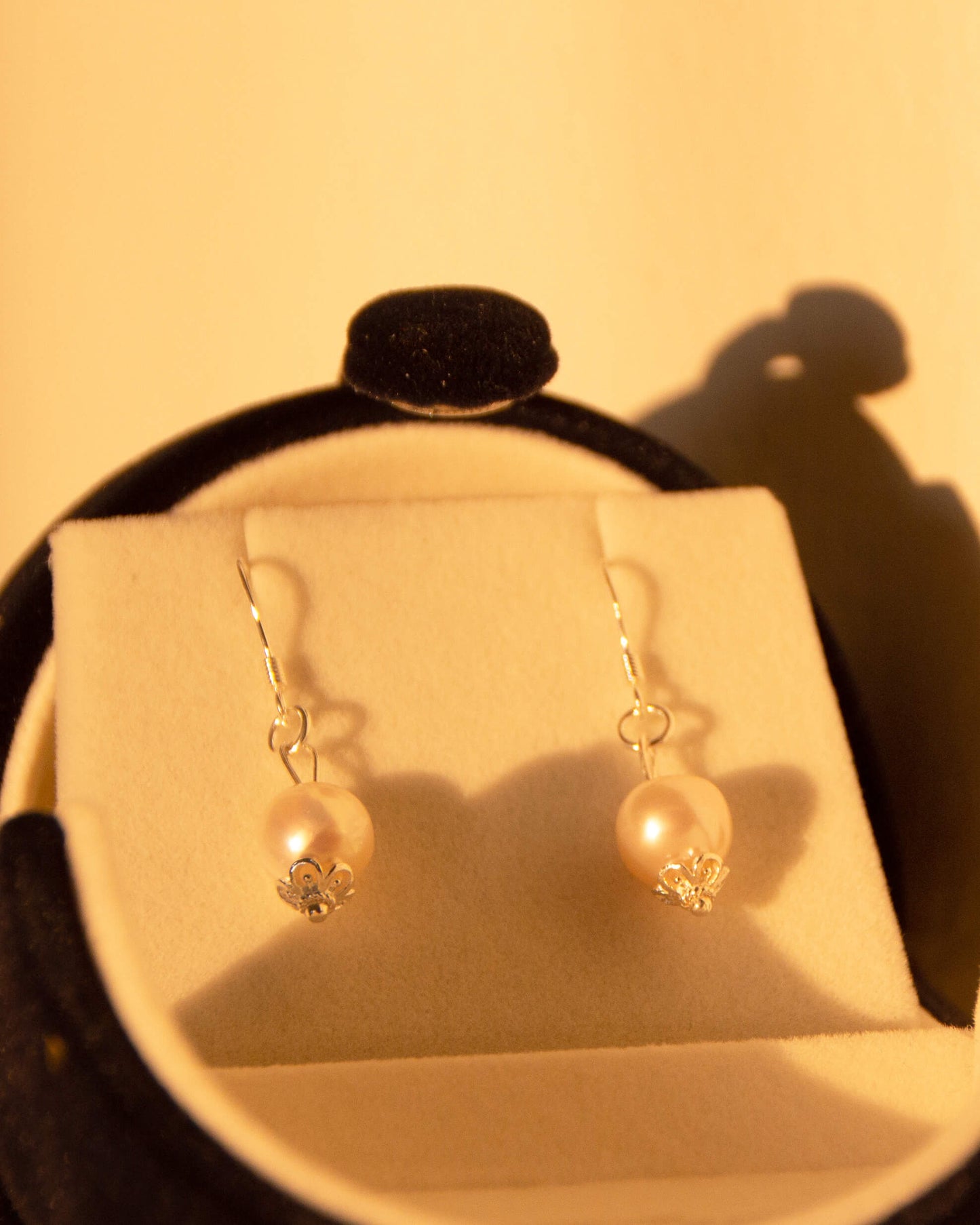 Röda Vinbär sterling silver örhängen