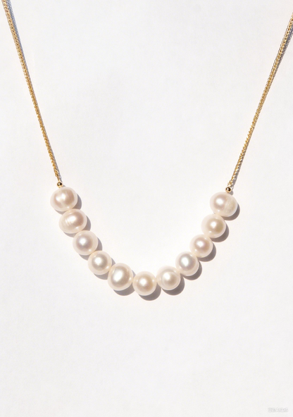 close yo you 18K guldpläterat halsband