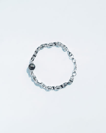 Dragon Dream tahitian pearl sterling silver armband