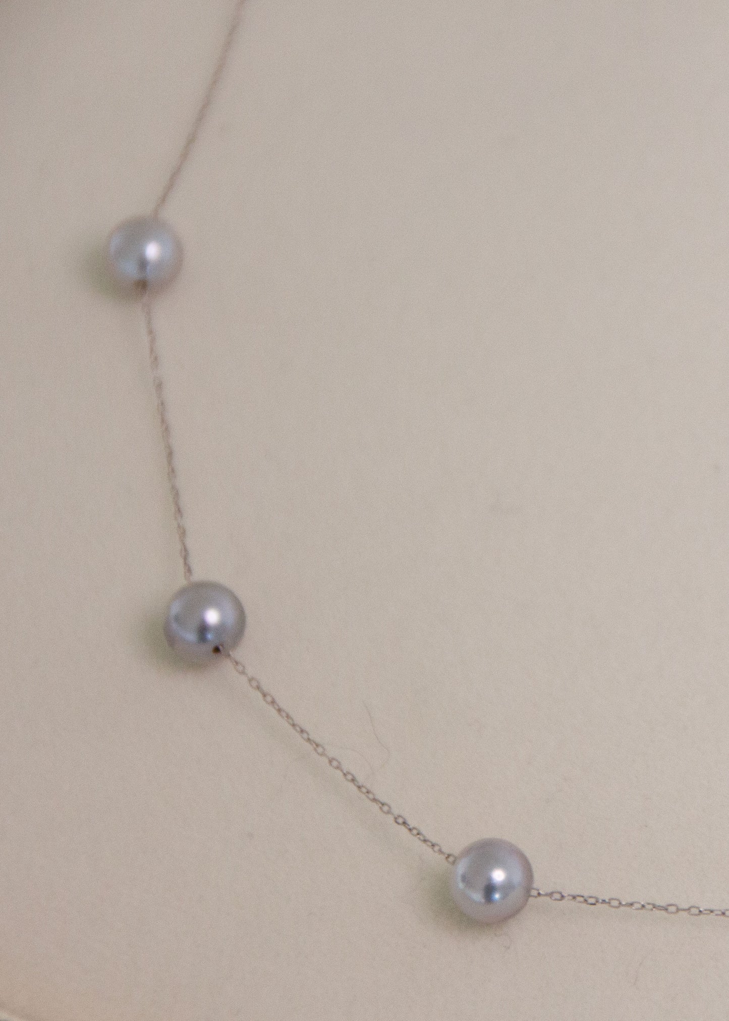 Silver Galaxy + Silver Lining Akoya Pearls Set