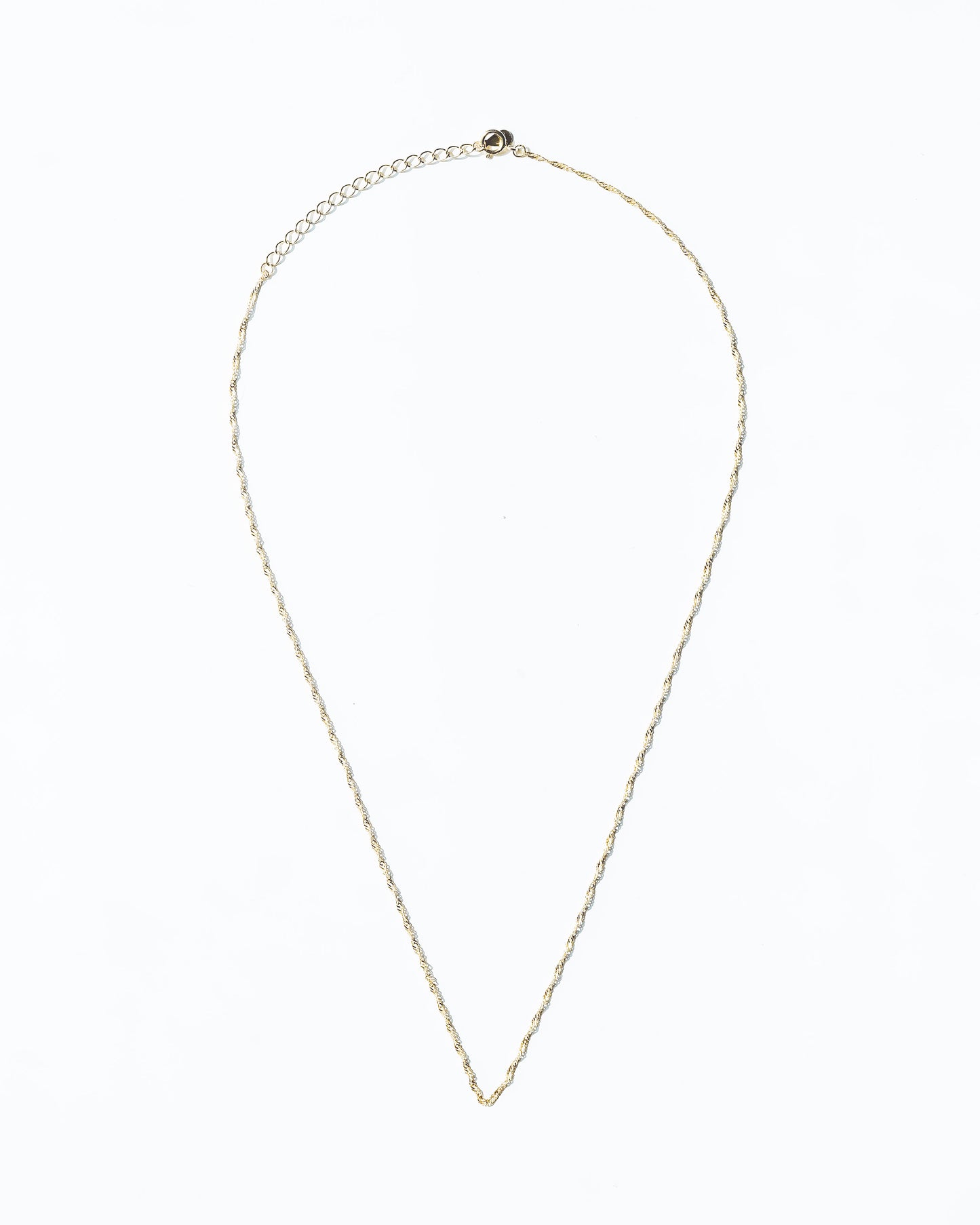 Lost Poem 18K goldplated wave chain