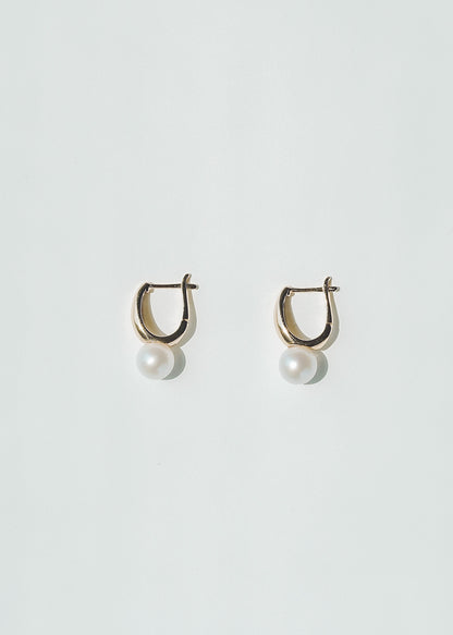 Moondust Sterling Silver 18K Gold-plated Earrings