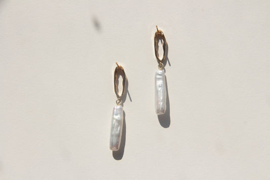 Simple Joy Gold Plating Earrings