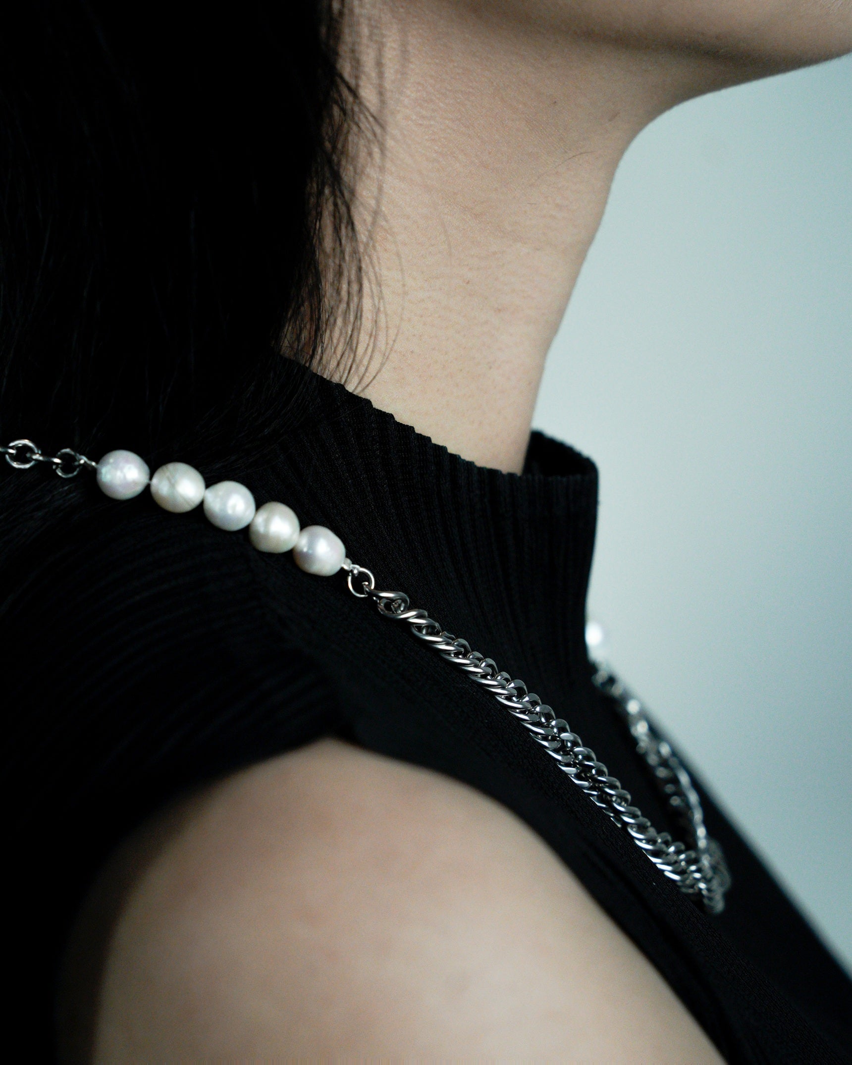 Storm Voyager Barockpärla Sterling Silver Halsband