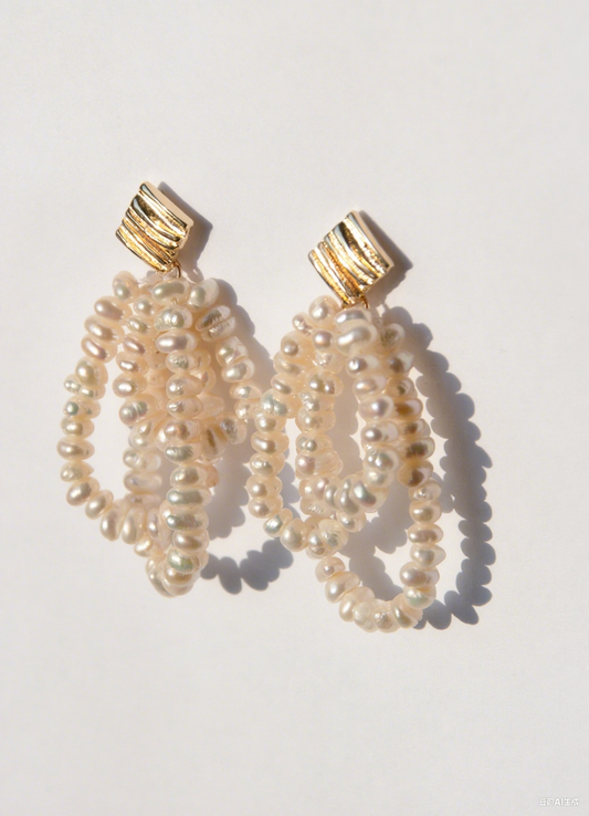 Unbiased Love 18K Gold-plated Earrings