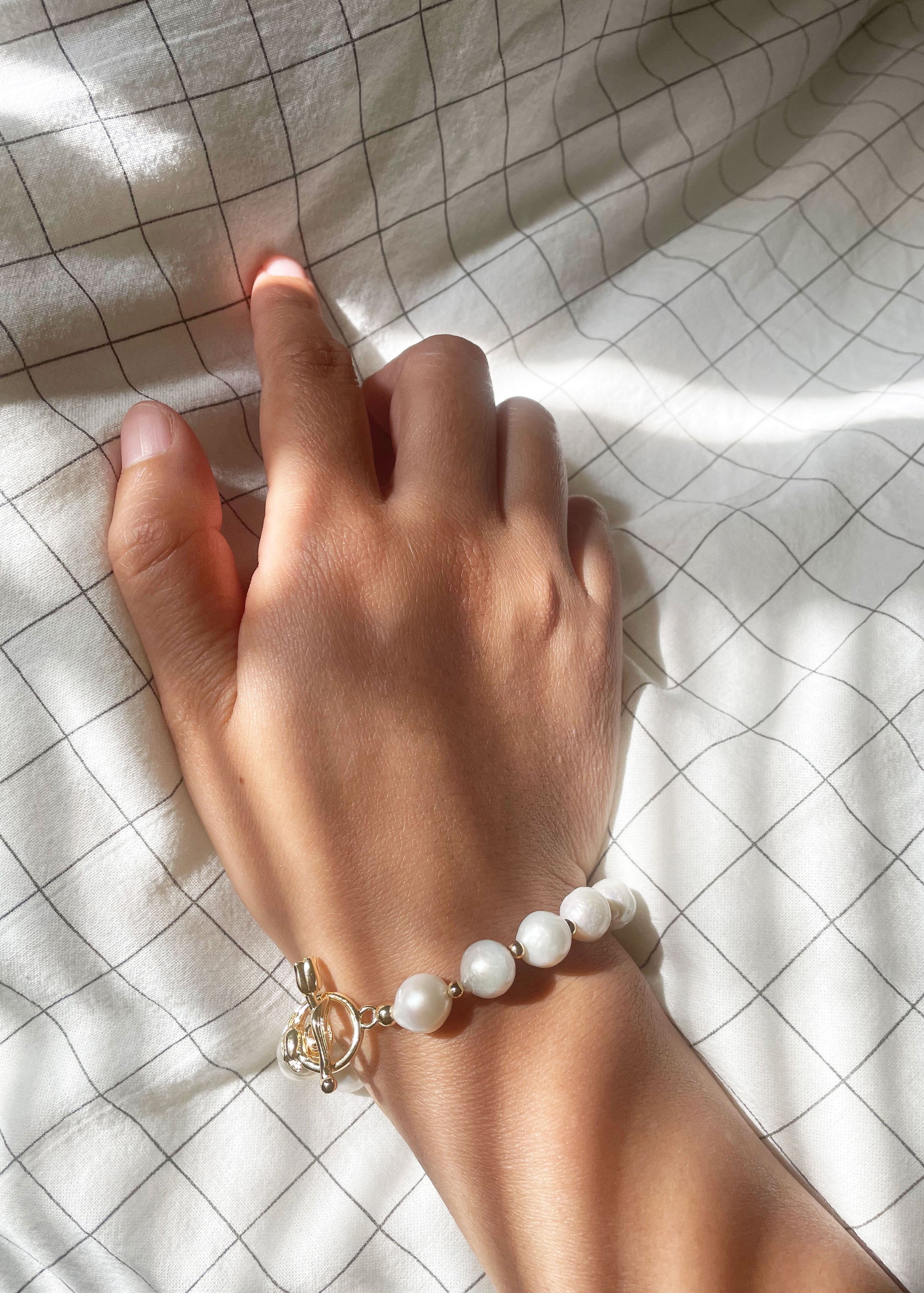 a new chapter 18K guldpläterad armband