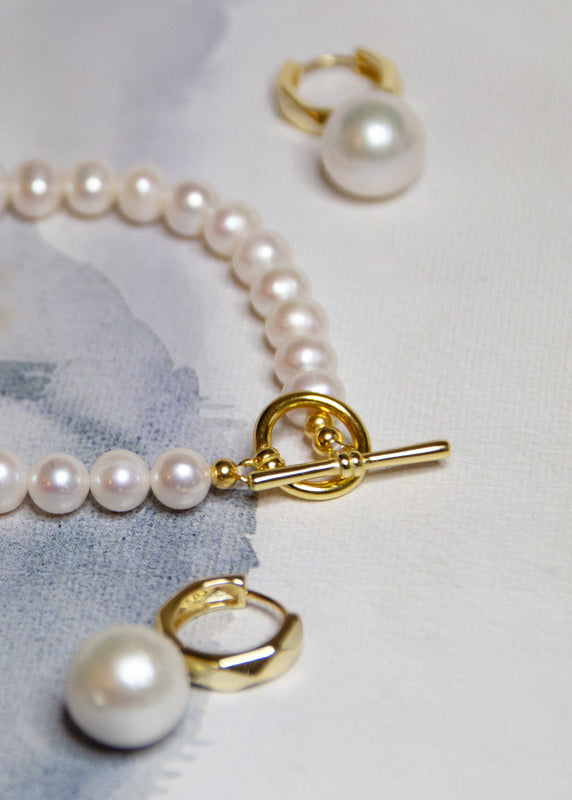lady perfect örhängen och planeta armband set 