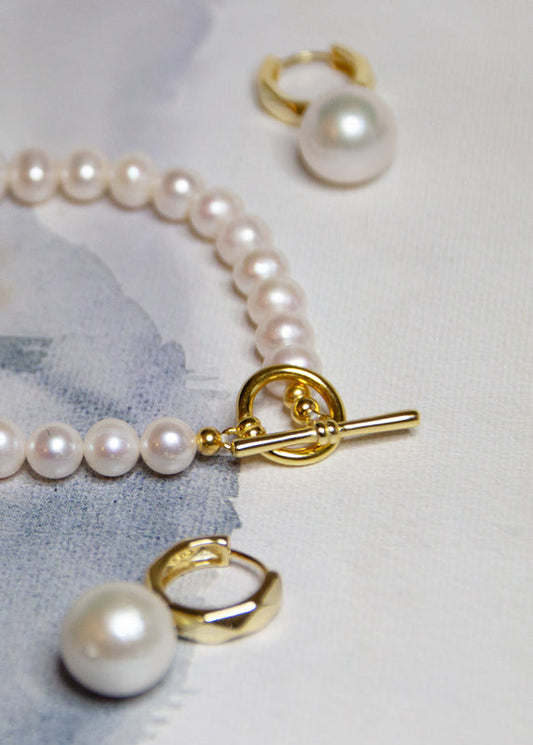 lady perfect örhängen och planeta armband set 
