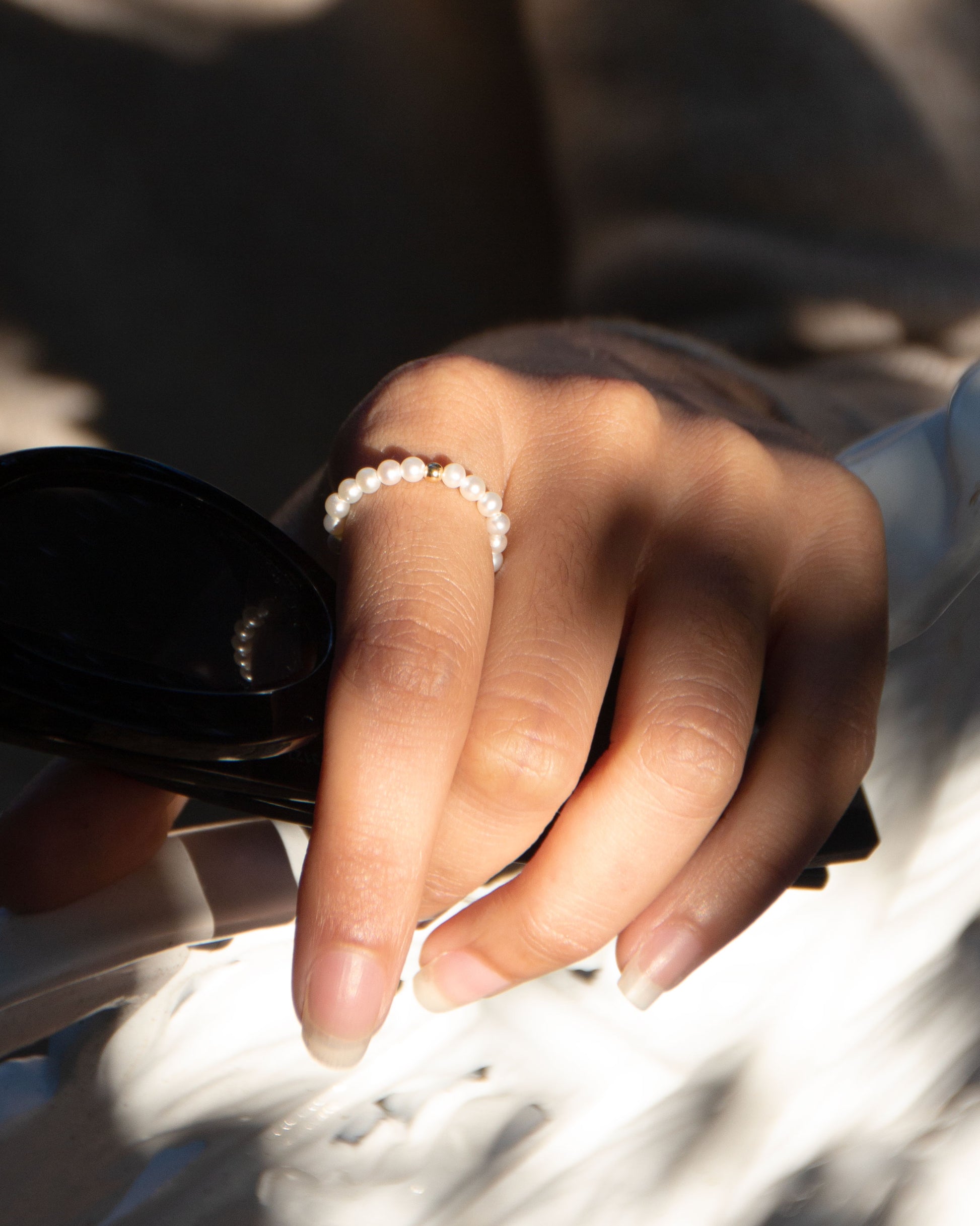 le petit soleil 18K guld ring