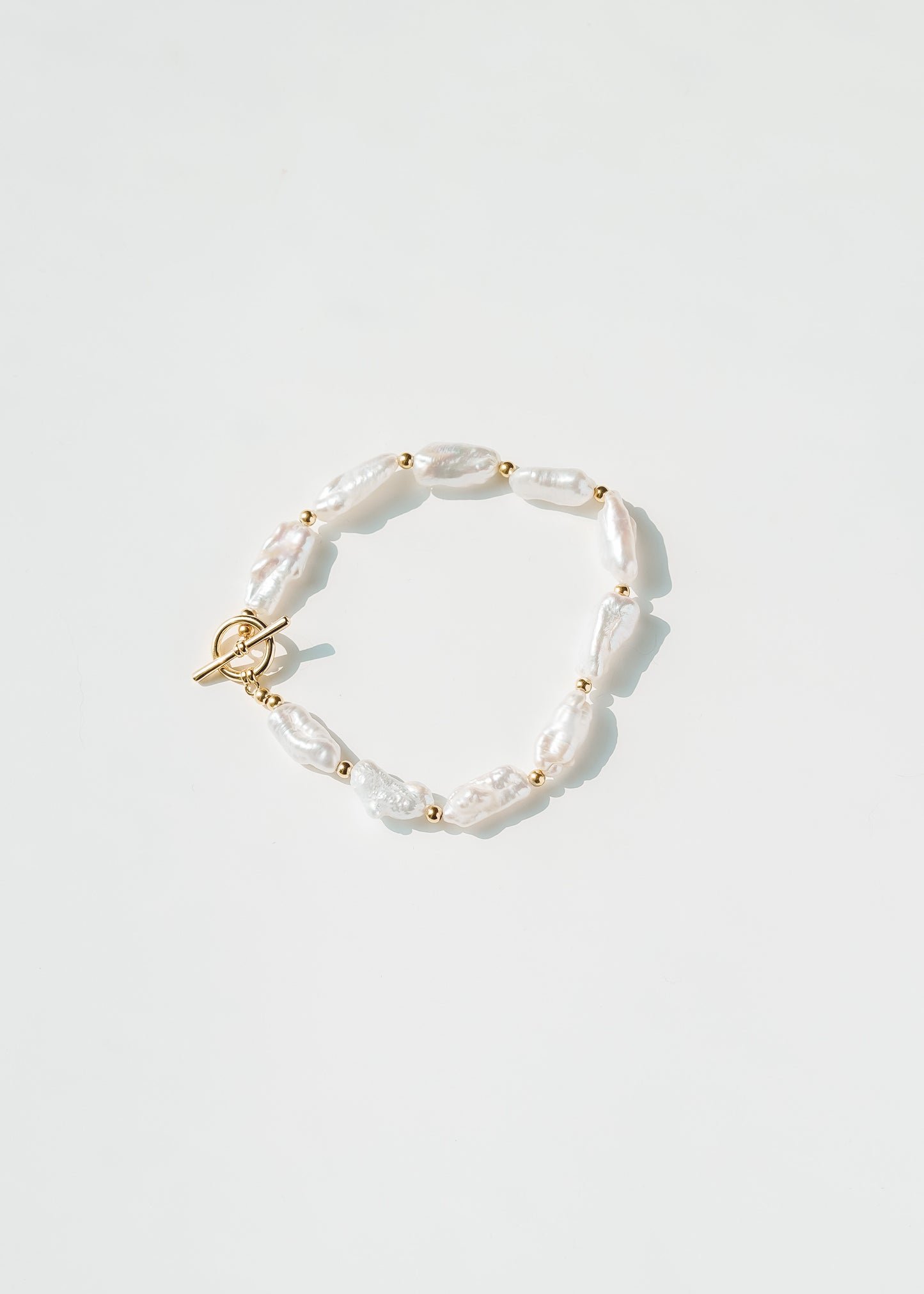 simple affection 18K guldpläterade armband