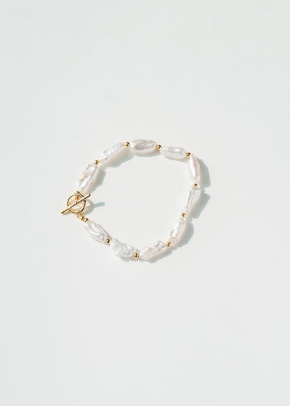 simple affection 18K guldpläterad armband