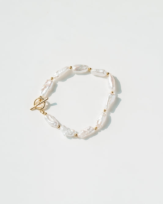 simple affection 18K guldpläterad armband