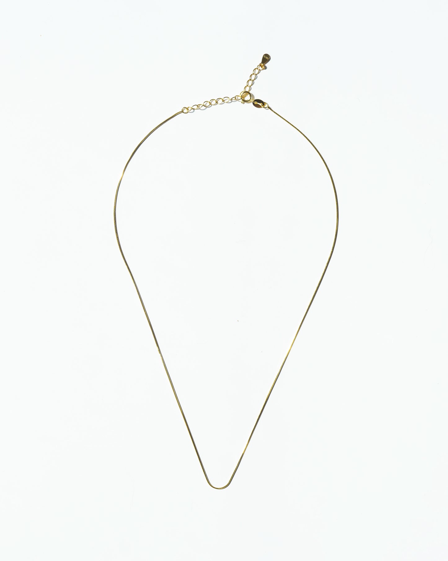 18K gold plated snake chain 