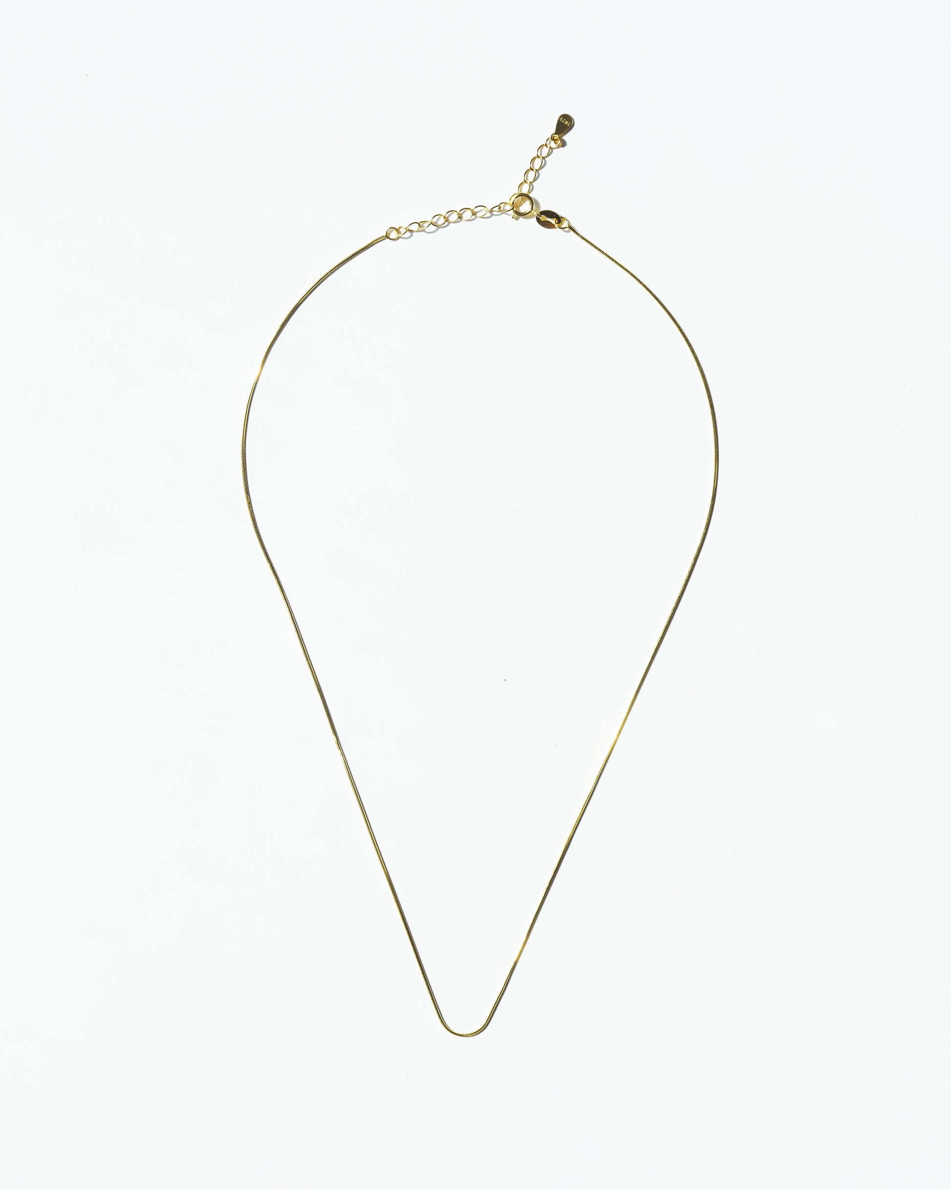 18K gold plated snake chain 