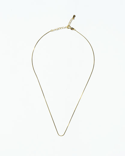18K gold plated snake chain 
