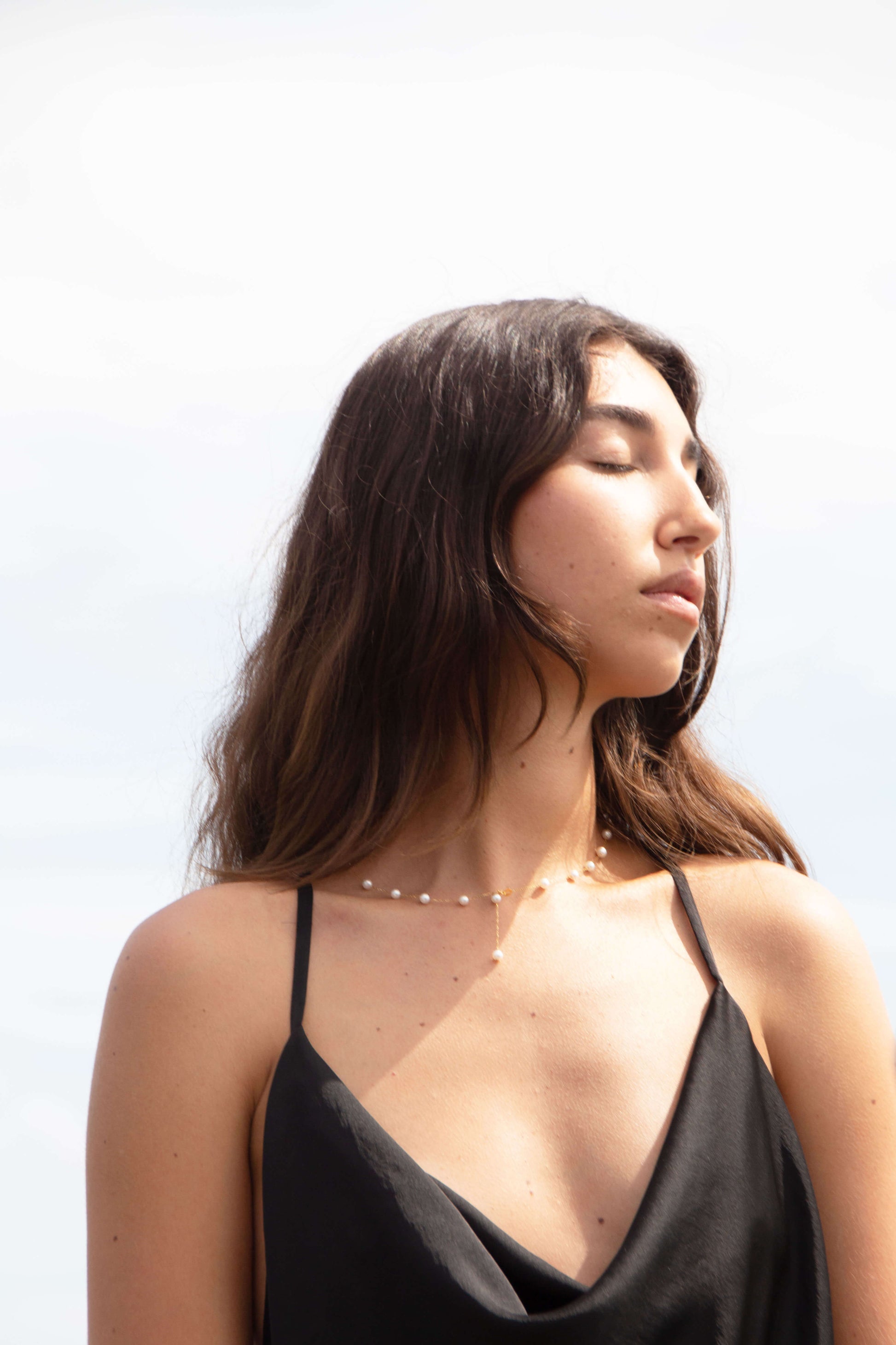 starry night 18K guld halsband